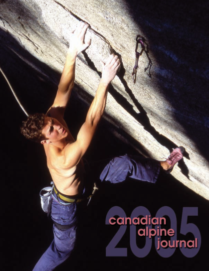 Canadian Alpine Journal 2005 cover